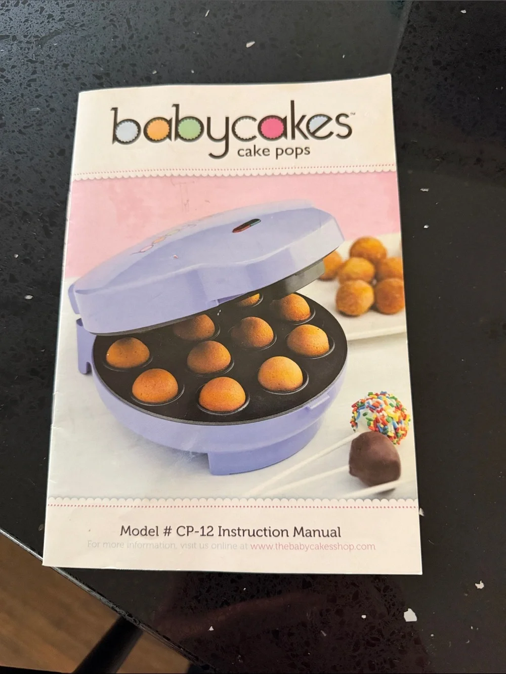 Babycakes Purple Cake Pop Maker - Home Party Supplies
